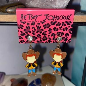 Woody Betsey Johnson earrings